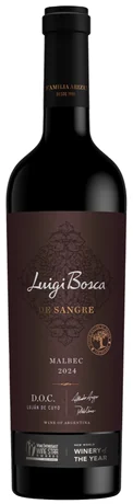 Bottle of Luigi Bosca De Sangre Malbec D.O.C.